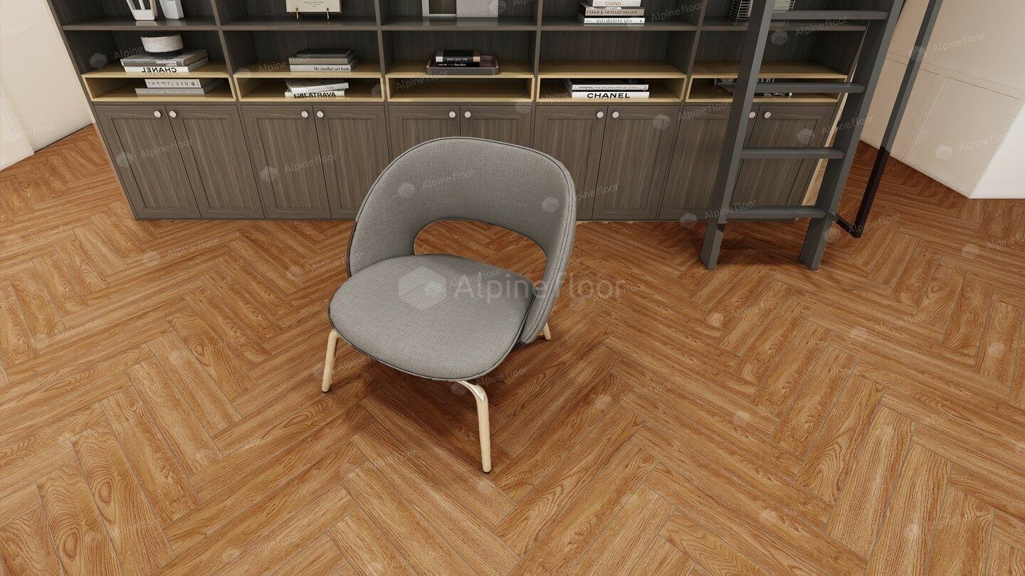 Ламинат Alpine Floor Herringbone Дуб Венето LF 105-10