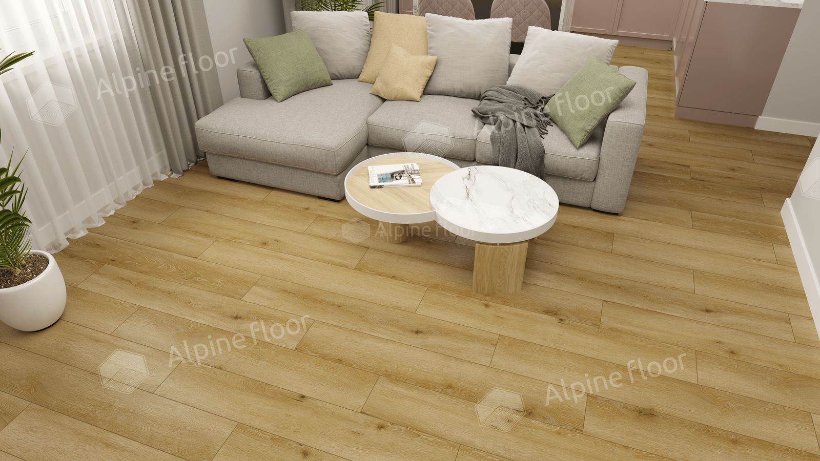 Ламинат Alpine Floor Aura LF100-06 Дуб Ливорно