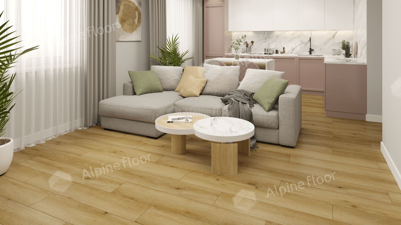 Ламинат Alpine Floor Aura LF100-06 Дуб Ливорно
