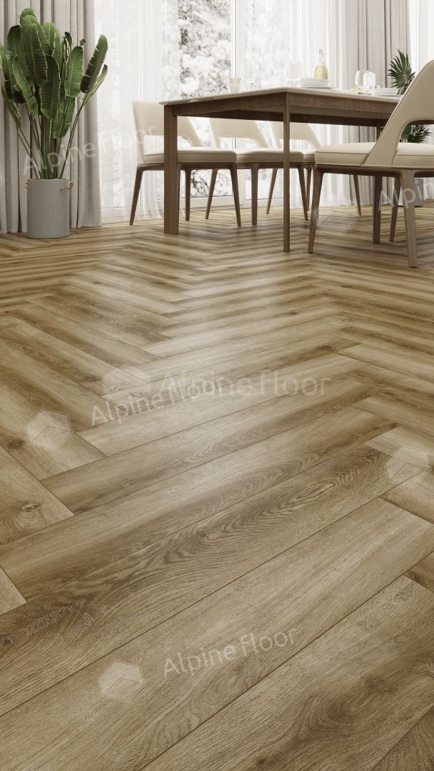 Ламинат Alpine Floor Herringbone LF102-09 Дуб Марсель