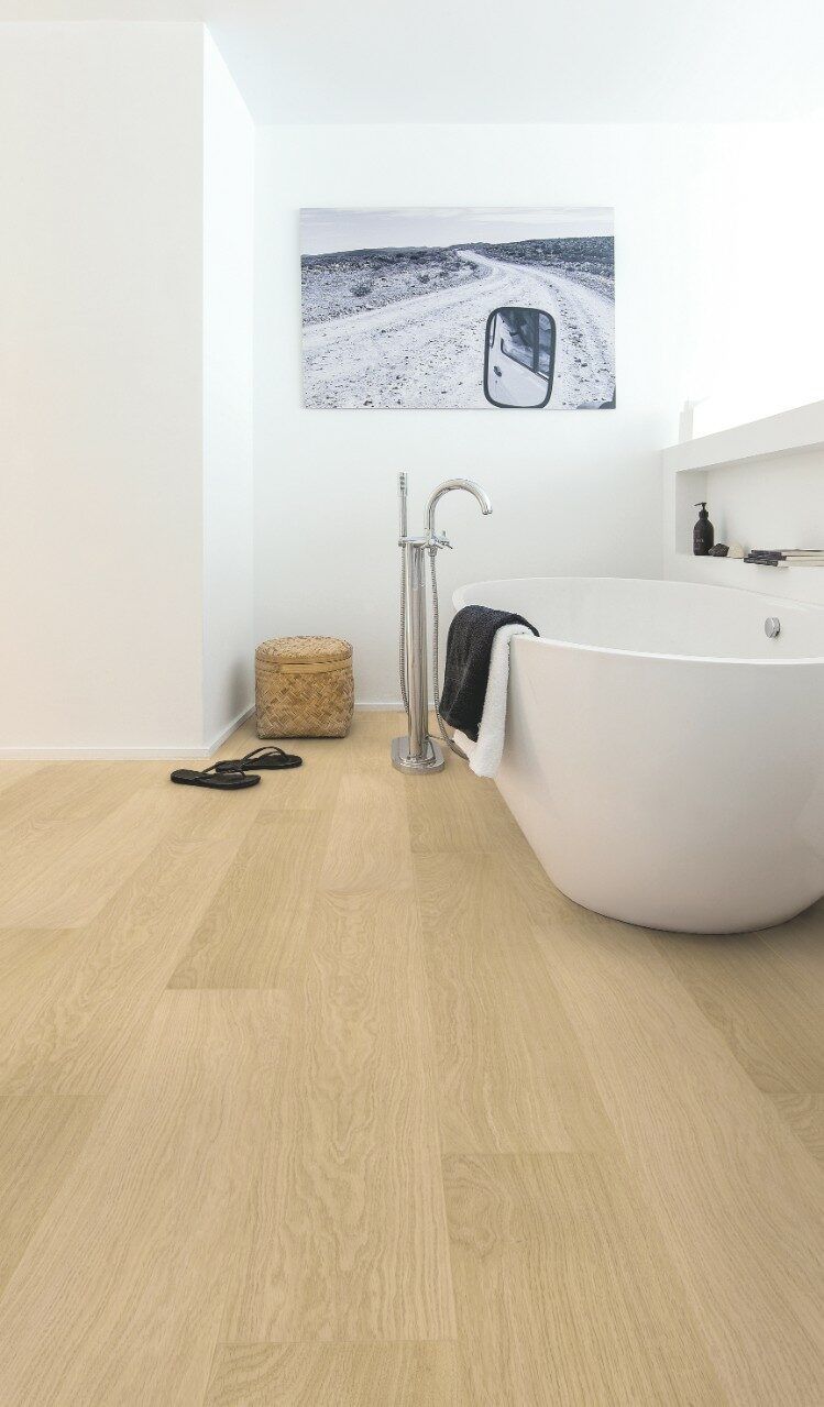 Ламинат Quick Step Impressive IM3105 Доска белого дуба лакированная