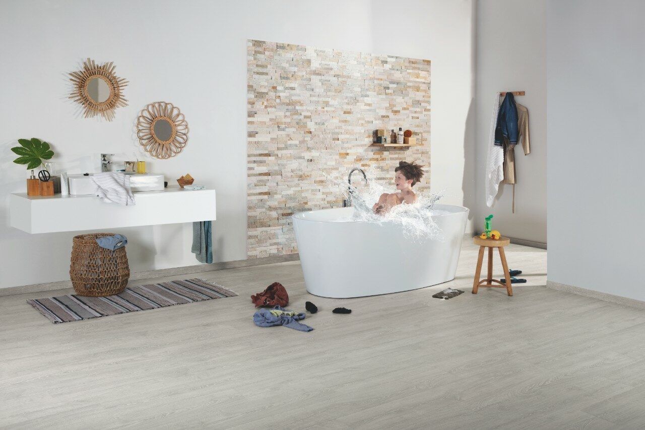 Ламинат Quick Step Impressive IM3560 Дуб фантазийный светло-серый